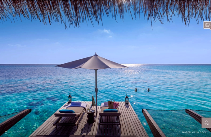 水上别墅-Water Villa 房型图片及房间装修风格(唯一岛|唯逸岛|OO岛 One Only Reethi Rah)海岛马尔代夫 